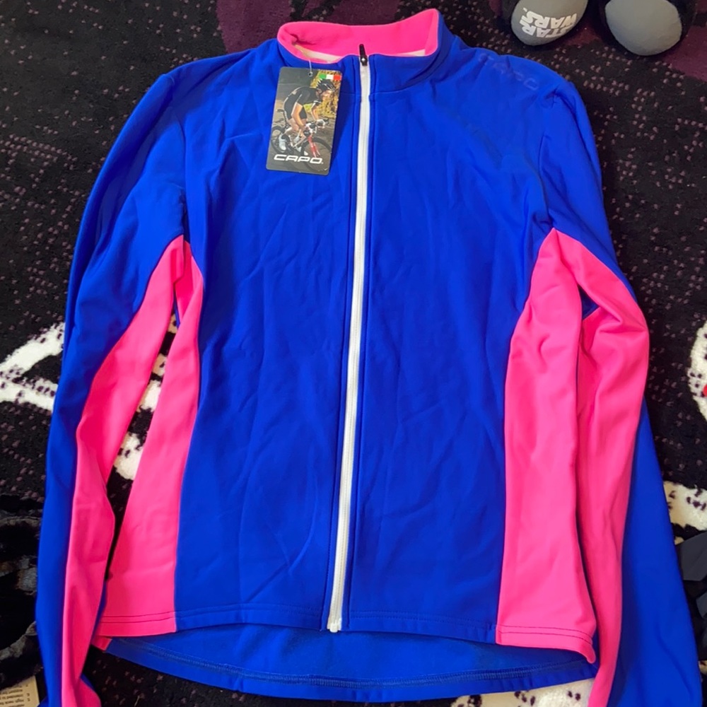 Capo cycling jacket, insulated, 3 back pockets New